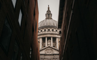 Low angle view of building against sky