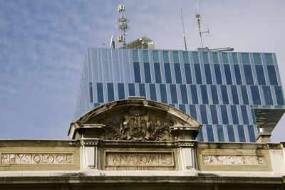 Low angle view of built structure