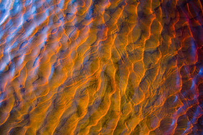 Full frame shot of rippled water