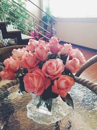 Close-up of pink flowers