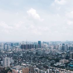 Cityscape against sky