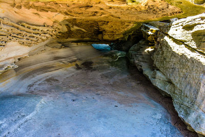 View of cave