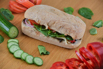 Close-up of food