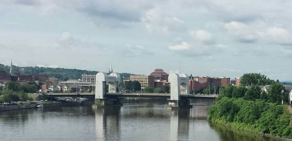 River with buildings in background