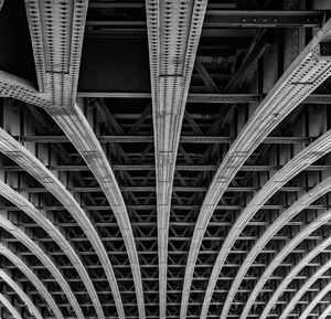 Full frame shot of blackfriars bridge ceiling