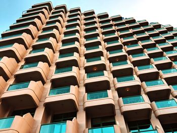 Low angle view of building against sky