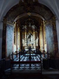 Interior of historic building