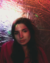 Portrait of a beautiful young woman