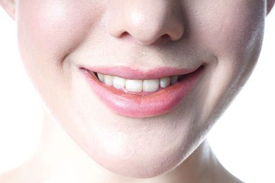 Close-up of smiling woman