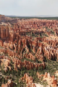 Aerial view of landscape