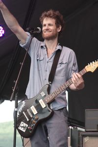 Young man playing guitar