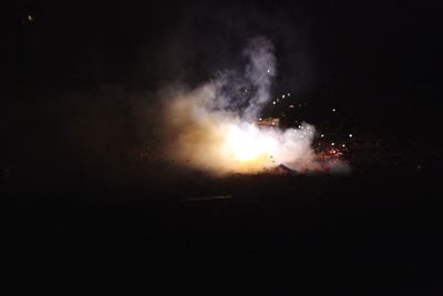 Bonfire at night