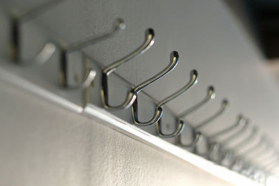 High angle view of black coffee on table