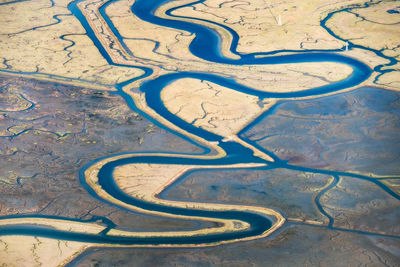 Aerial view of a nature reservation