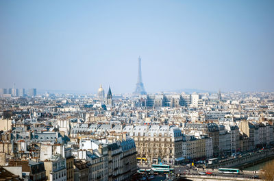 Low angle view of cityscape