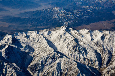 Areal view taken from the plane