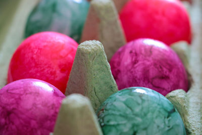 Close-up of multi colored candies