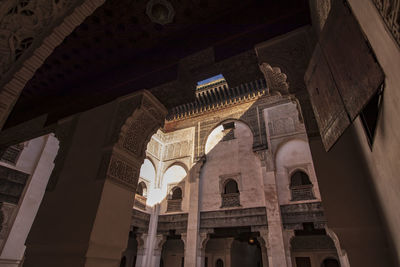 Interior of historical building