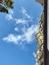 Low angle view of buildings against sky