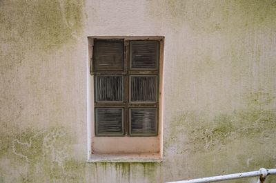 Window of building