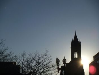 Low angle view of church