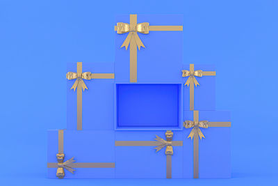 blue