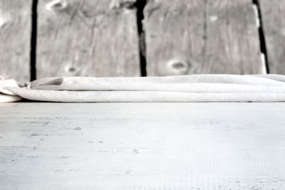 Close-up of rug on floor