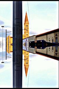 View of built structure against sky