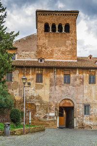 Old building against sky