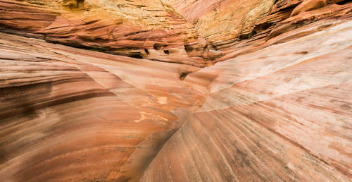 Full frame shot of rock formations