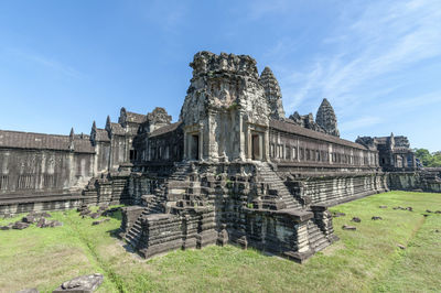 Temple against sky