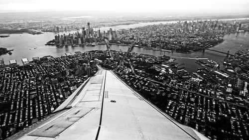 Aerial view of city