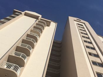 Low angle view of skyscrapers