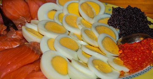 Close-up of food in plate