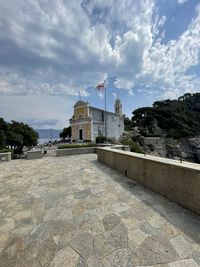 View of historic building against sky