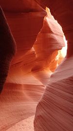 Rock formations in a desert