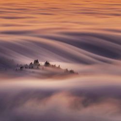 Scenic view of cloudscape during sunset