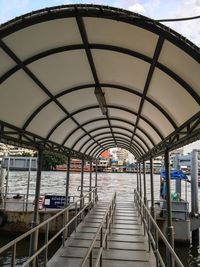 View of railway bridge