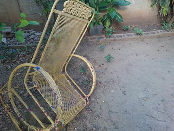 Close-up high angle view of plants