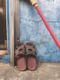 Close-up of shoes