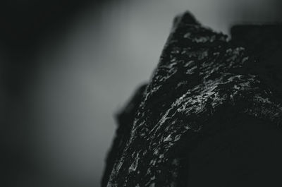 Close-up of damaged wall