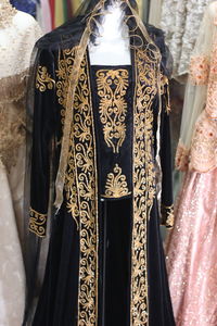 Close-up of clothes hanging in store for sale