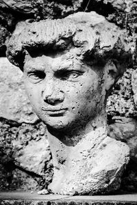 Close-up of statue