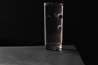 Close-up of trophy on table