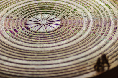 Full frame shot of spiral staircase