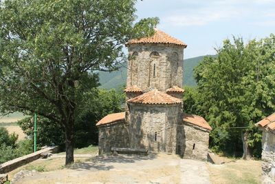 Temple against sky