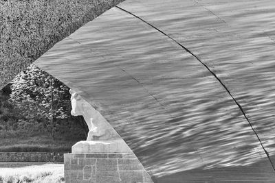 Close-up of stones on shore