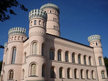 Low angle view of historical building