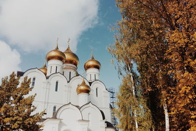 Low angle view of cathedral against sky