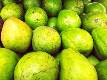 Full frame shot of market stall